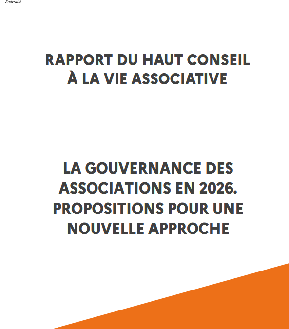 Gouvernance associative : le rapport 2026 du HCVA